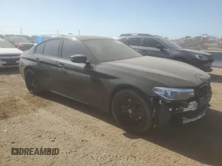 2019 BMW 5 Series 530e xDrive with VIN WBAJB1C52KB376702, listed as a Copart auction lot 59770805 with 85,375 mi miles and Clean title. Bid and sale history available at DreamBid. Image 4.