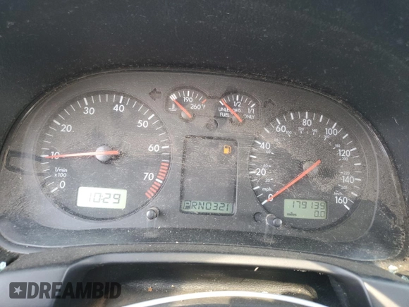 2000 Volkswagen Jetta GLS with VIN 3VWSC29M6YM108811, listed as a Copart auction lot 53992715 with 179,139 mi miles and Salvage title. Bid and sale history available at DreamBid. Image 9.