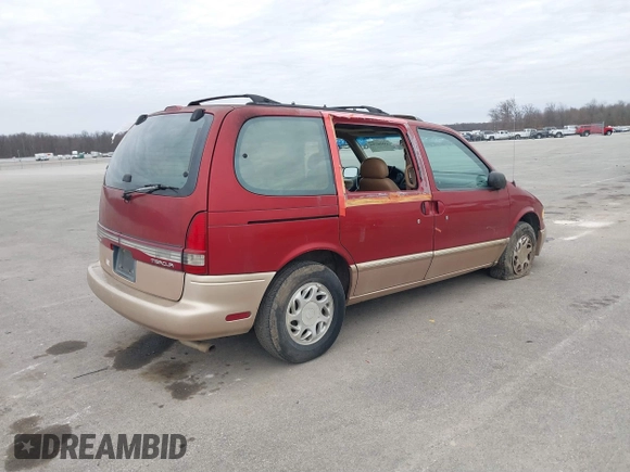 1997 Mercury Villager GS z VIN 4M2DV1119VDJ44219, wystawiony jako IAAI lot #41690286 z przebiegiem 192 083 mil mil oraz . Historia ofert i sprzedaży dostępna na DreamBid. Obrazek 4.