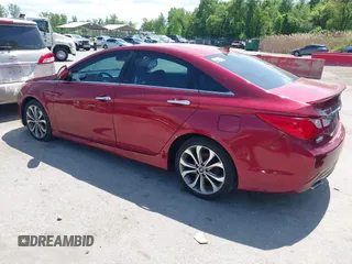2014 Hyundai Sonata SE with VIN 5NPEC4AC6EH812605, listed as a IAAI auction lot 42149050 with 122,867 mi miles and . Bid and sale history available at DreamBid. Image 3.