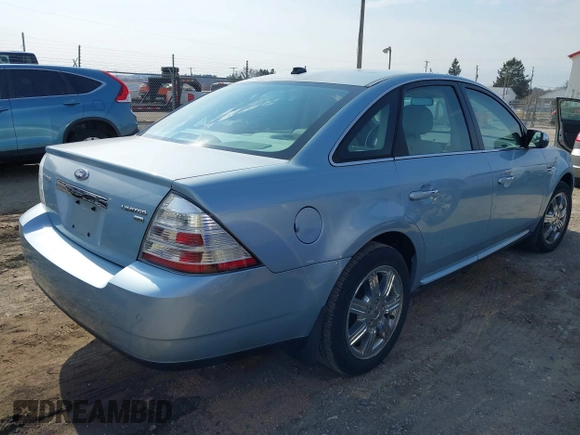 2008 Ford Taurus Limited with VIN 1FAHP28W18G122460, listed as a IAAI auction lot 41716924 with 83,523 mi miles. Bid and sale history available at carsss.com. Image 4.