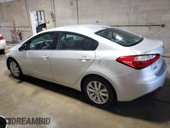 2014 Kia Forte LX with VIN KNAFX4A64E5243348, listed as a Copart auction lot 51270605 with 110,241 mi miles and Salvage Title. Bid and sale history available at DreamBid. Image 2.