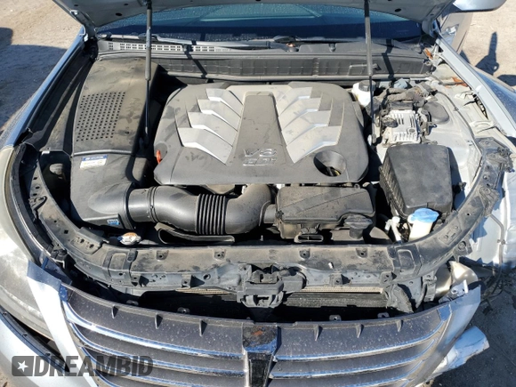 2015 Hyundai Equus Ultimate with VIN KMHGH4JH4FU094223, listed as a Copart auction lot 80720744 with 57,957 mi miles and Salvage title. Bid and sale history available at DreamBid. Image 11.
