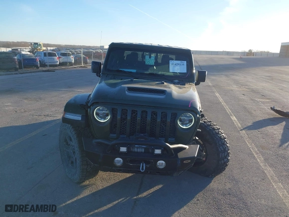 2022 Jeep Gladiator Mojave with VIN 1C6JJTEG7NL172628, listed as a IAAI auction lot 41429135 with 44,209 mi miles. Bid and sale history available at carsss.com. Image 13.