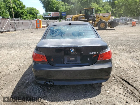 2005 BMW 5 Series 530i z VIN WBANA73515B817408, wystawiony jako Copart lot #57247795 z przebiegiem 201 440 mil mil oraz Szkoda całkowita • Salvage title. Historia ofert i sprzedaży dostępna na DreamBid. Obrazek 6.