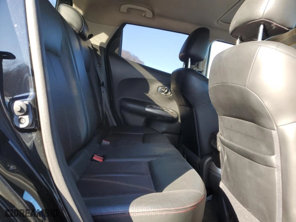 2012 Nissan Juke SV with VIN JN8AF5MV5CT114721, listed as a Copart auction lot 46484245 with 112,108 mi miles and Salvage Title. Bid and sale history available at carsss.com. Image 10.