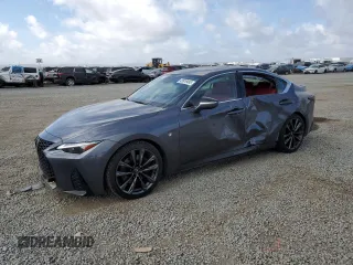 2023 Lexus IS 350 F Sport с VIN JTHGZ1B2XP5072022, выставлен на аукционе Copart как лот 49919485 с пробегом 17 501 миль миль и Списание • Salvage title. История ставок и продаж доступна на DreamBid. Изображение 1.