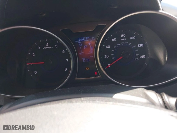 2017 Hyundai Veloster with VIN KMHTC6AD8HU305853, listed as a IAAI auction lot 41915404 with 115,663 mi miles. Bid and sale history available at carsss.com. Image 7.