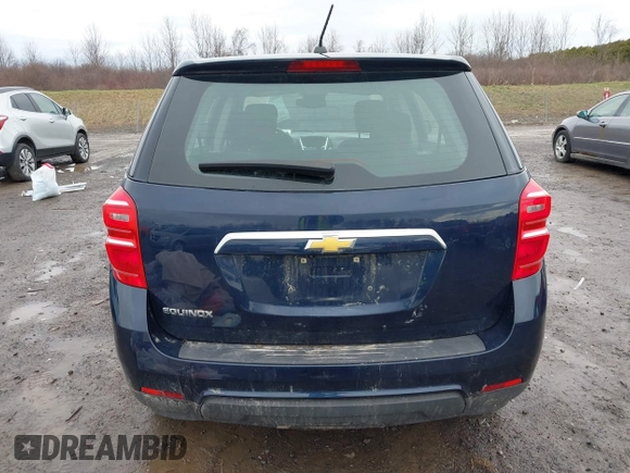 2017 Chevrolet Equinox LS with VIN 2GNALBEK9H1586450, listed as a IAAI auction lot 41938530 with 116,119 mi miles and . Bid and sale history available at DreamBid. Image 16.