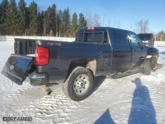 2016 Chevrolet Silverado 2500HD Work Truck with VIN 1GC1KUE85GF201713, listed as a Copart auction lot 42179705 with 0 mi miles and Salvage Title. Bid and sale history available at carsss.com. Image 3.