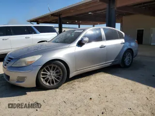 2011 Hyundai Genesis with VIN KMHGC4DE3BU117291, listed as a Copart auction lot 45576115 with 143,838 mi miles and Salvage Title. Bid and sale history available at carsss.com. Image 1.