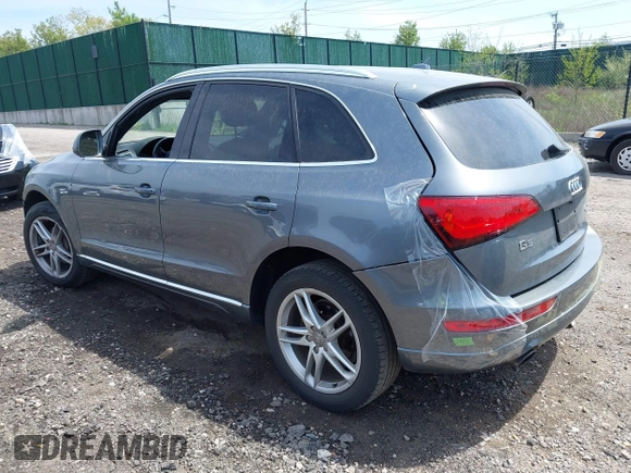 2014 Audi Q5 Premium Plus with VIN WA1LFAFP2EA060718, listed as a IAAI auction lot 42161099 with 122,914 mi miles and . Bid and sale history available at DreamBid. Image 3.