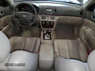2006 Hyundai Sonata GLS with VIN 5NPEU46F36H026908, listed as a Copart auction lot 52309995 with 130,784 mi miles and Salvage Title. Bid and sale history available at DreamBid. Image 8.