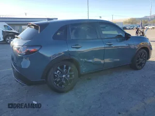 2024 Honda HR-V Sport with VIN 3CZRZ1H55RM750940, listed as a Copart auction lot 46476805 with 2,936 mi miles and Salvage Title. Bid and sale history available at DreamBid. Image 3.
