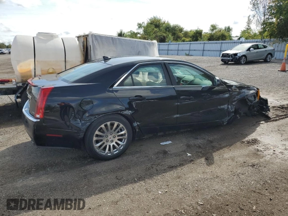 2010 Cadillac CTS Performance with VIN 1G6DL5EV1A0138578, listed as a Copart auction lot 72955554 with Not Provided miles and Clean Title. Bid and sale history available at carsss.com. Image 3.