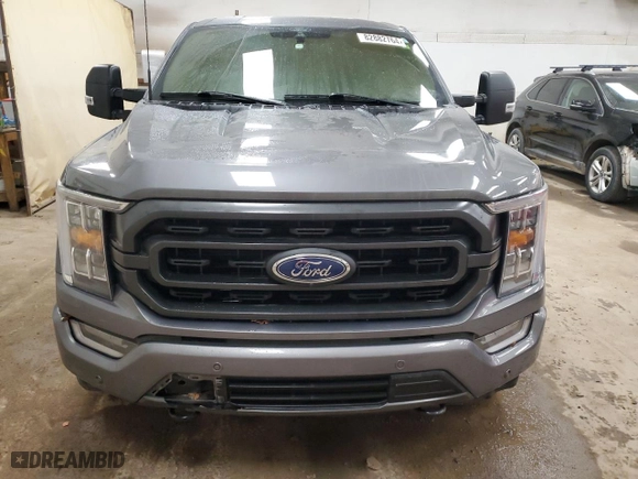 2022 Ford F-150 XL with VIN 1FTFW1E55NFA66485, listed as a Copart auction lot 82882764 with 0 mi miles and Salvage Title. Bid and sale history available at carsss.com. Image 5.