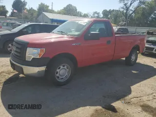 2010 Ford F-150 XL with VIN 1FTMF1C85AKE41734, listed as a Copart auction lot 73880154 with 201,546 mi miles and Clean Title. Bid and sale history available at carsss.com. Image 1.