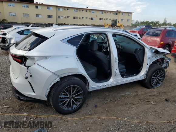 2022 Lexus NX with VIN 2T2GDCAZ0NC001515, listed as a Copart auction lot 66826133 with 11,509 mi miles. Bid and sale history available at carsss.com. Image 3.