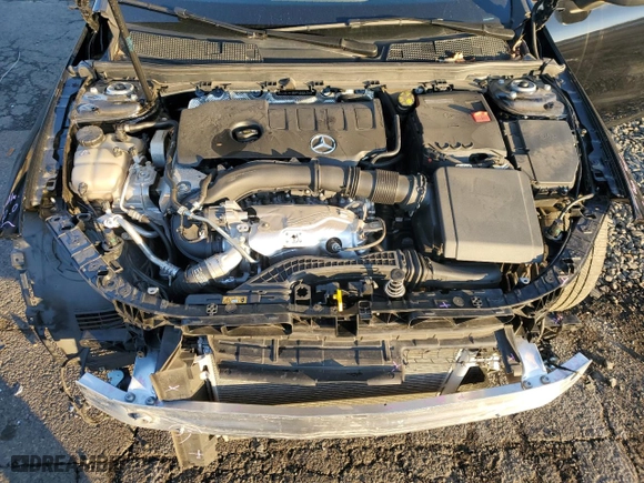 2023 Mercedes-Benz CLA with VIN W1K5J4HB5PN333104, listed as a Copart auction lot 87715785 with 11,987 mi miles and Salvage Title. Bid and sale history available at carsss.com. Image 11.
