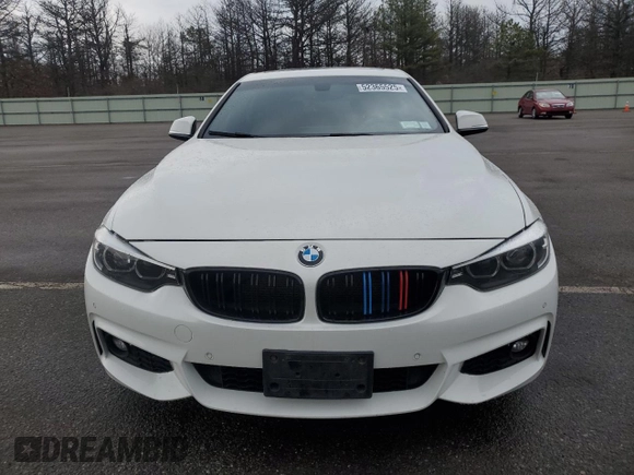 2018 BMW 4 Series 430i xDrive with VIN WBA4J3C53JBG90792, listed as a Copart auction lot 52365525 with 107,238 mi miles and Salvage Title. Bid and sale history available at DreamBid. Image 5.