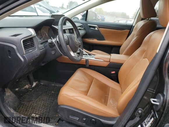 2022 Lexus RX 350 with VIN 2T2HZMDA0NC349008, listed as a Copart auction lot 54544305 with 47,138 mi miles and Salvage title. Bid and sale history available at DreamBid. Image 7.