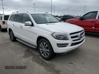 2016 Mercedes-Benz GL with VIN 4JGDF2EE2GA660878, listed as a Copart auction lot 75084414 with 91,246 mi miles and Salvage Title. Bid and sale history available at carsss.com. Image 4.