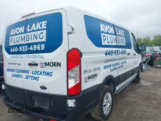 2019 Ford Transit with VIN 1FTYR1ZM3KKB50213, listed as a IAAI auction lot 42223430 with 75,131 mi miles and . Bid and sale history available at DreamBid. Image 4.