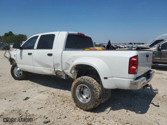2007 Dodge Ram 3500 SLT with VIN 3D7MX49C07G754609, listed as a Copart auction lot 70226564 with 113,090 mi miles and Salvage Title. Bid and sale history available at carsss.com. Image 3.