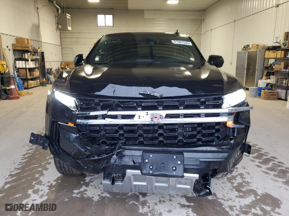 2022 Chevrolet Tahoe Commercial with VIN 1GNSKLED5NR271095, listed as a Copart auction lot 81087534 with 23,252 mi miles and Salvage Title. Bid and sale history available at carsss.com. Image 5.