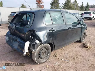 2010 Toyota Yaris with VIN JTDKT4K32A5290535, listed as a IAAI auction lot 40866367 with 1 mi miles. Bid and sale history available at carsss.com. Image 4.