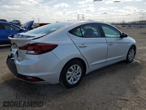2019 Hyundai Elantra SE with VIN KMHD74LF3KU810038, listed as a Copart auction lot 52762765 with 144,599 mi miles and Salvage Title. Bid and sale history available at DreamBid. Image 3.