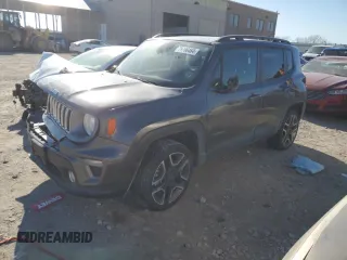 2019 Jeep Renegade Limited with VIN ZACNJBD17KPK12728, listed as a Copart auction lot 79766464 with 68,282 mi miles and Salvage title. Bid and sale history available at DreamBid. Image 1.