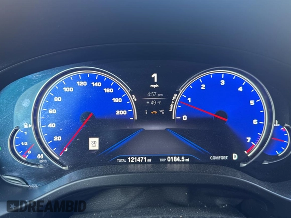2018 BMW X3 xDrive30i with VIN 5UXTR9C57JLC77695, listed as a Copart auction lot 52807535 with 121,471 mi miles and Clean Title. Bid and sale history available at carsss.com. Image 8.