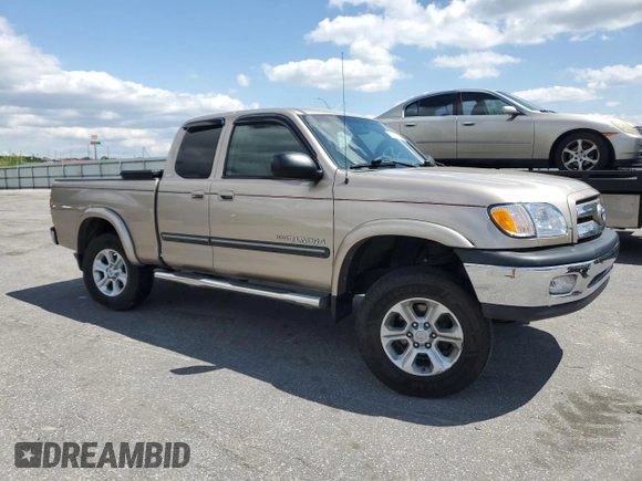 2003 Toyota Tundra SR5 with VIN 5TBBT441X3S398595, listed as a Copart auction lot 51898715 with 226,059 mi miles and Salvage Title. Bid and sale history available at DreamBid. Image 4.