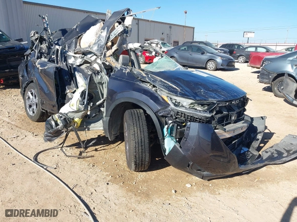 2019 Honda CR-V EX-L with VIN 7FARW2H81KE056145, listed as a IAAI auction lot 41597564 with 1 mi miles. Bid and sale history available at carsss.com. Image 1.
