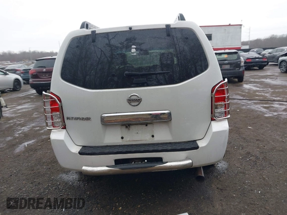 2005 Nissan Pathfinder SE with VIN 5N1AR18U15C734896, listed as a IAAI auction lot 41038342 with 188,910 mi miles. Bid and sale history available at carsss.com. Image 16.