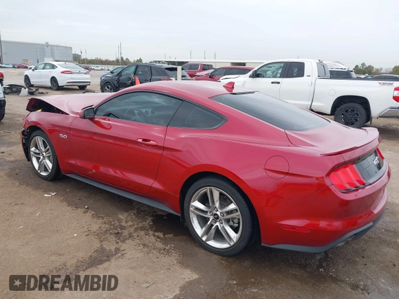 2020 Ford Mustang GT with VIN 1FA6P8CF7L5182295, listed as a IAAI auction lot 41006471 with 8,583 mi miles and . Bid and sale history available at DreamBid. Image 3.