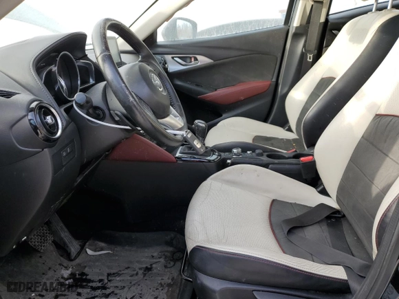 2016 Mazda CX-3 Grand Touring with VIN JM1DKBD79G0121327, listed as a Copart auction lot 45573255 with 170,746 mi miles and Salvage Title. Bid and sale history available at carsss.com. Image 7.
