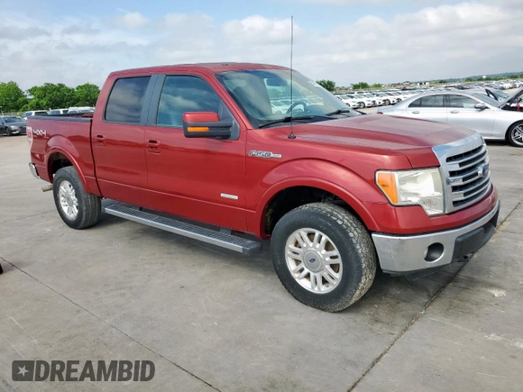2014 Ford F-150 XL with VIN 1FTFW1ET8EKD30451, listed as a Copart auction lot 54857285 with 154,796 mi miles and Clean Title. Bid and sale history available at carsss.com. Image 4.
