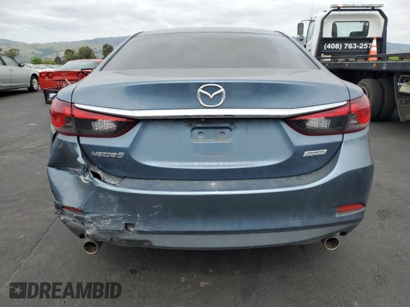 2014 Mazda 6 i Touring with VIN JM1GJ1V66E1130123, listed as a Copart auction lot 53984465 with 278,495 mi miles and Salvage Title. Bid and sale history available at DreamBid. Image 6.