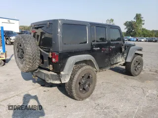 2018 Jeep Wrangler JK Unlimited Sport S with VIN 1C4BJWDG1JL907310, listed as a Copart auction lot 70826504 with 135,413 mi miles and Salvage Title. Bid and sale history available at carsss.com. Image 3.