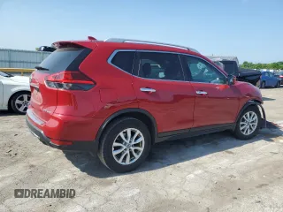 2017 Nissan Rogue SV with VIN 5N1AT2MV0HC794775, listed as a Copart auction lot 61019895 with 128,708 mi miles and Salvage title. Bid and sale history available at DreamBid. Image 3.