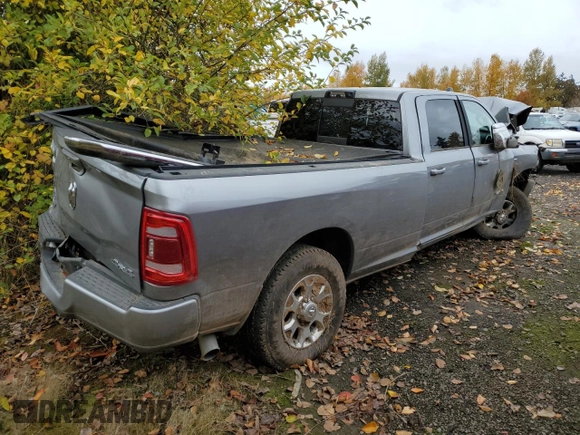 2024 Ram 3500 Laramie with VIN 3C63R3JL1RG204397, listed as a Copart auction lot 79100364 with 0 mi miles and Salvage Title. Bid and sale history available at carsss.com. Image 3.