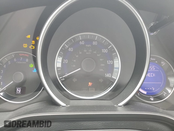 2015 Honda Fit EX-L with VIN 3HGGK5H81FM705493, listed as a Copart auction lot 44990535 with 105,121 mi miles and Salvage Title. Bid and sale history available at carsss.com. Image 9.