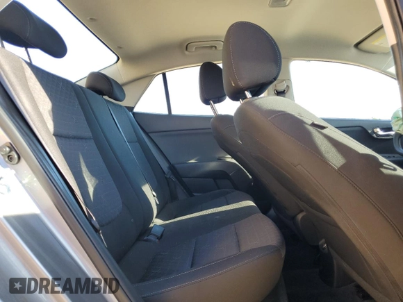 2023 Kia Rio LX with VIN 3KPA24AD6PE572943, listed as a Copart auction lot 48073475 with 34,677 mi miles and Salvage Title. Bid and sale history available at DreamBid. Image 10.