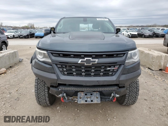 2017 Chevrolet Colorado 4WD ZR2 z VIN 1GCGTEEN5H1284514, wystawiony jako Copart lot #51377075 z przebiegiem 109 085 mil mil oraz Szkoda całkowita • Salvage title. Historia ofert i sprzedaży dostępna na DreamBid. Obrazek 5.
