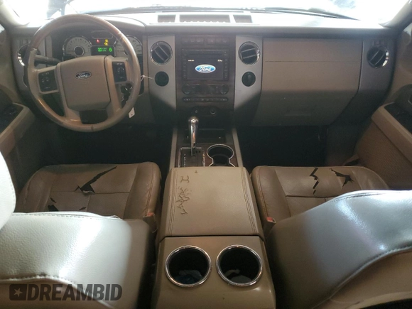 2007 Ford Expedition EL Limited with VIN 1FMFK19527LA45910, listed as a Copart auction lot 83823304 with 186,380 mi miles and Salvage Title. Bid and sale history available at carsss.com. Image 8.