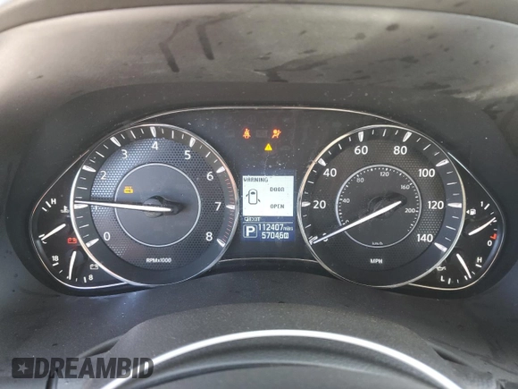 2020 Nissan Armada SV with VIN JN8AY2ND1LX017815, listed as a Copart auction lot 76113454 with 112,407 mi miles and Salvage Title. Bid and sale history available at carsss.com. Image 10.