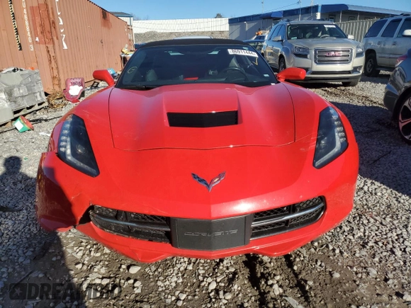 2019 Chevrolet Corvette 3LT with VIN 1G1YF3D75K5115928, listed as a Copart auction lot 86911444 with 0 mi miles and Salvage Title. Bid and sale history available at carsss.com. Image 5.