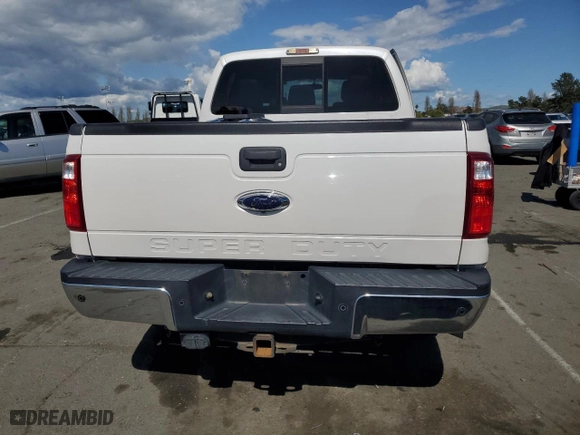 2016 Ford Super Duty F-250 SRW Lariat with VIN 1FT7W2BT5GEC83900, listed as a Copart auction lot 51346765 with 61,951 mi miles and Salvage Title. Bid and sale history available at carsss.com. Image 6.